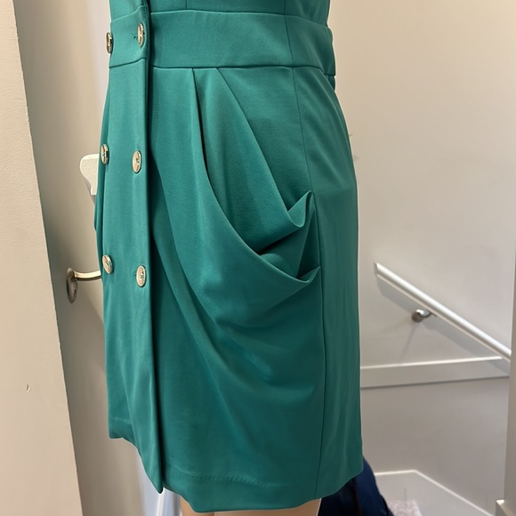 Double-Breasted sleeveless dress size small - Picture 7 of 13